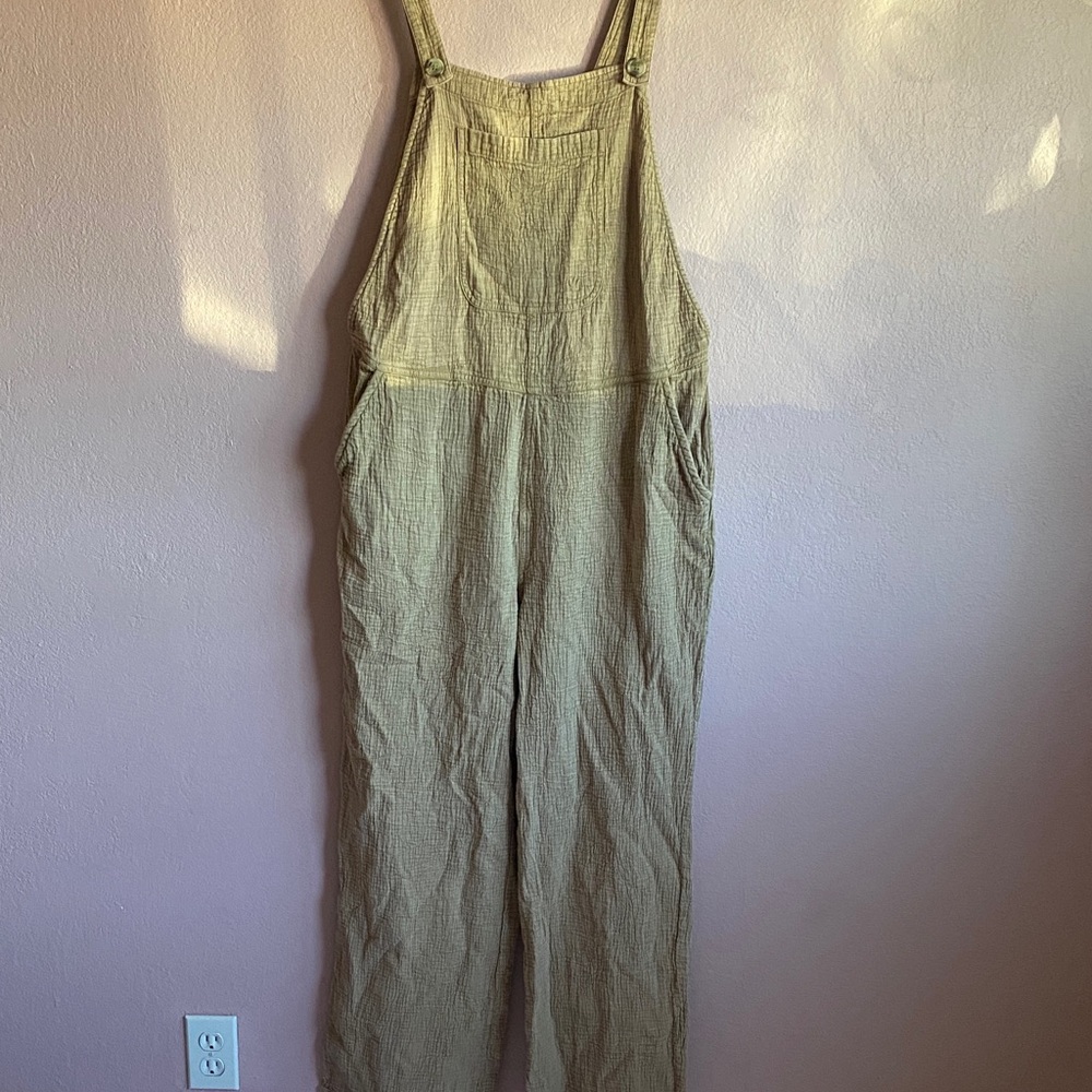 FATFACE Stylish Beige Overalls